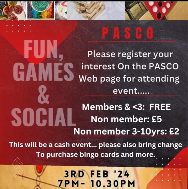 Fun, Games & Social Evening